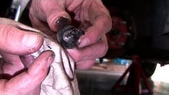How to replace left front axle seal and CV axle, Chev 4X4 